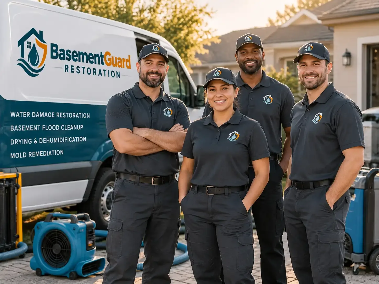 Basement Water Damage Restoration company in Moulton, IA